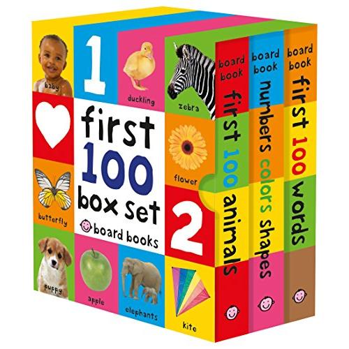 First 100: First 100 Words   Numbers Colors Shapes   First 100 Animals