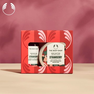 😊天天好心情😊【The Body Shop美體小舖】2026AYR純淨果香迷你原裝禮盒 | 多款式任選(乳油木果、玫瑰、草莓)