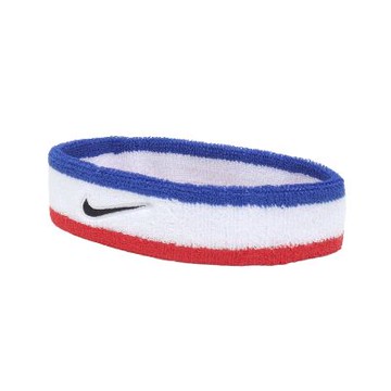 Nike 頭帶 Swoosh Classic Headband 藍 白 紅 髮帶 運動 吸汗 N101240746-7OS