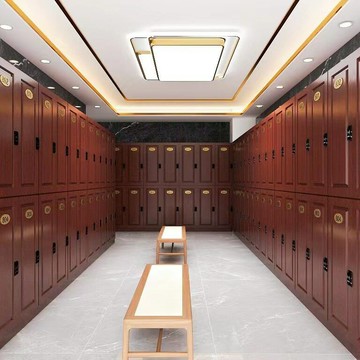 儲物櫃 免運 開立發票 健身房洗浴中心瑜伽館澡堂浴池浴室櫃員工儲物櫃游泳館更衣櫃木質