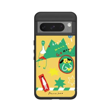 Pixel 8 Pro SolidSuit 黑 - MacaronTOE 馬卡龍腳趾 - 爆炸糖果店 Candy Crush