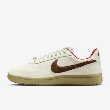 Nike 耐吉 WMNS Field General [IQ1144-022] 女 休閒鞋 CNY 馬年 米白 棕 紅