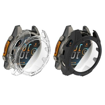 【PC+鋼化玻璃一體錶殼】適用 Garmin Fenix 9 Fenix 8 43mm AMOLED 手錶保護殼硬殼