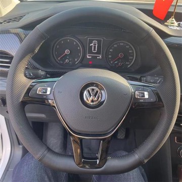 大眾寶來凌度朗逸plus途觀X途昂探岳高爾夫7速騰專用手縫方向盤套