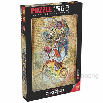 拼圖 【好森HoSng】環遊世界的切爾克斯女孩｜1500片拼圖 Anatolian