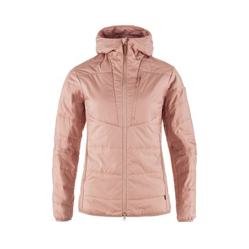 fjallraven 小狐狸 女 keb 化纖連帽夾克白玫瑰f89630/化纖外套/登山/防風外