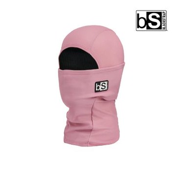 BlackStrap Kids Exp Hood Balaclava 童素色雙層保暖多功能頭套/Dawn/灰粉/單一尺寸/多色選擇