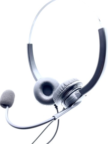 雙耳耳機 阿爾卡特ALCATEL HEADSET 電話耳機 阿爾卡特 4038雙耳電話耳機麥克風