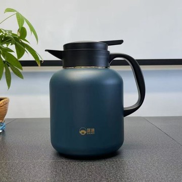 匡迪保溫壺304內膽辦公壺咖啡壺便捷大容量家用暖水壺刻印字K9105