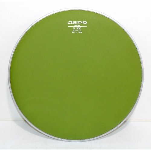 aspr   TE-01C Khaki Green SL HEAD 14インチ スネア用 SLヘッド アサプラ ドラムヘッド