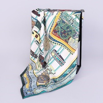 絲巾桑蠶絲圍巾-歐美時尚典雅流行女配件5色73hx37【獨家進口】【米蘭精品】