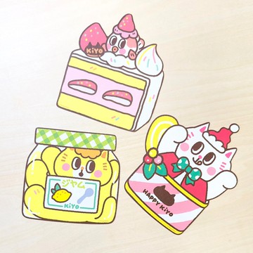 KingkyoNeko - 大大張不規則名信片心意卡片