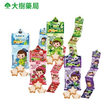 米大師 LOVE U baby-小星泡芙 4種口味可選 4連包 大樹