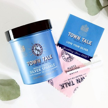 英國皇室御用 Town Talk 洗銀水 【銀器潔亮液225ml】 台灣寄香港