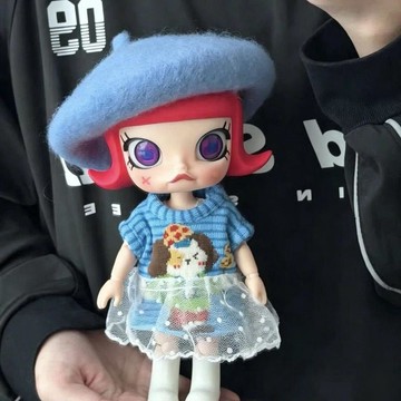 molly娃衣宋雨琦聯名1/8可動人偶BJD玩偶YUQI GIGI可愛酷衣服換裝生日禮物 節日禮物 禮物