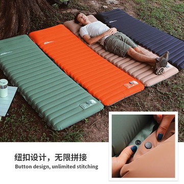 開發票 最低價 充氣睡墊 戶外充氣墊帳篷睡墊露營雙面加厚懶人床墊自動單人便攜野外防潮墊 快速出貨