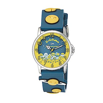 Gudetama 蛋黃哥 五週年紀念手錶 藍/32mm