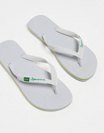 Ipanema classic brazil 21 flip flops in grey