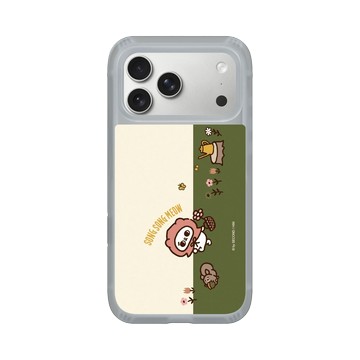 iPhone 17 Pro Max AirX 流變灰 - 爽爽貓 Song Song Meow by SECOND - 森林爽爽貓