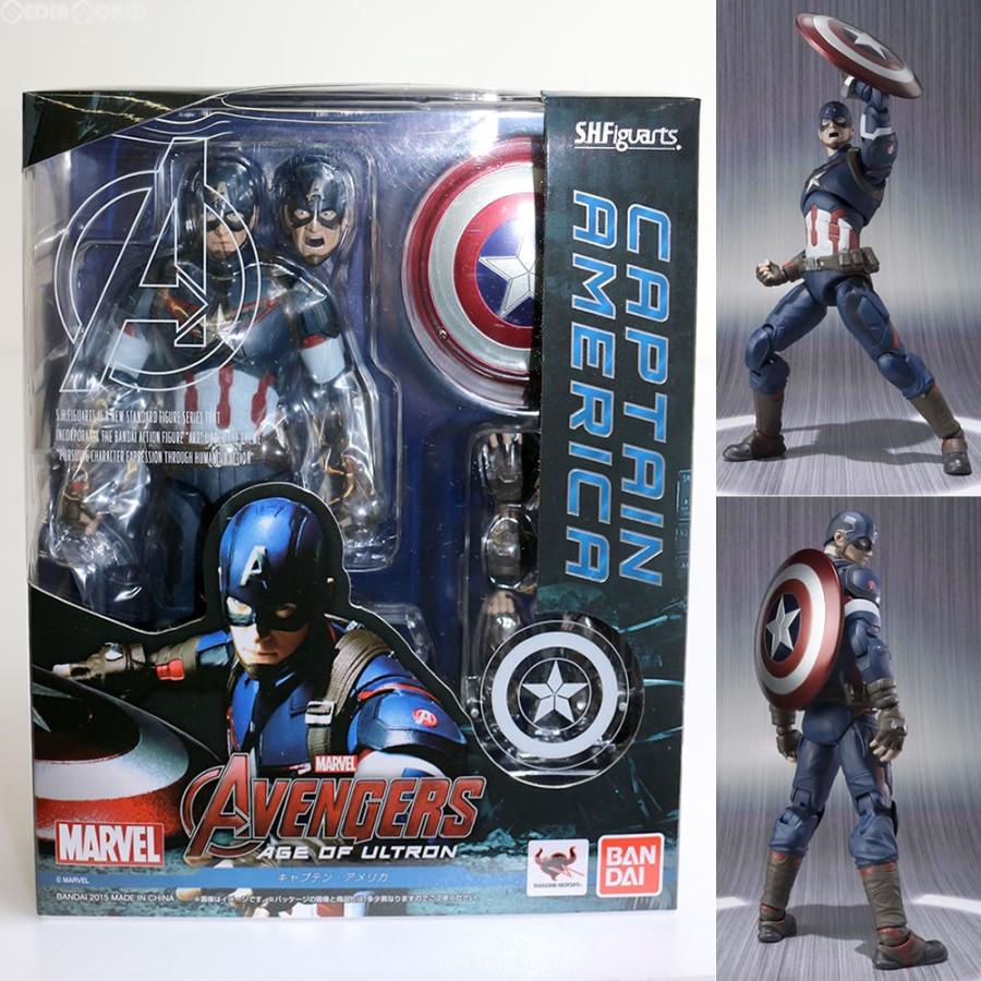中古】S.H.Figuarts 血なまぐさく キャプテン・アメリカ(テック
