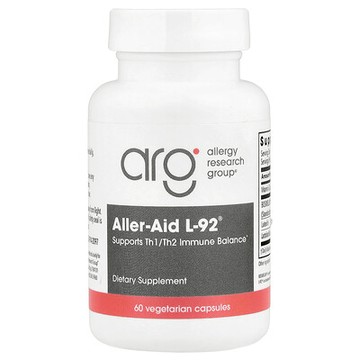 Allergy Research Group, 含NCFM L-92® 的 Aller-Aid™ L-92®，60 粒素食膠囊