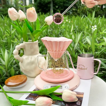 咖啡套裝|粉色浪漫 生日禮物 客製化禮物 刻字禮物 特色商務送禮