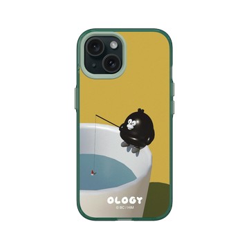 iPhone 15 Clear 憂墨綠 - 奧樂雞 Ology - 今晚來點?!