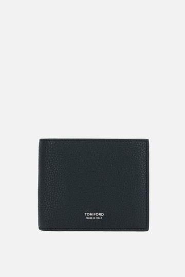 TOM FORD grainy leather billfold wallet Man