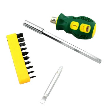威力獅 12件套組合螺絲批 12PC鉻釩鋼多用螺絲刀 W0211