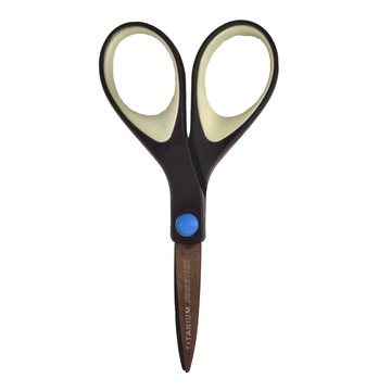 WESTCOTT 威思卡 鈦銳利不沾黏剪刀 6吋  No.15951  1支  黑白色柄