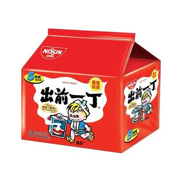 Nissin 日清~出前一丁麻油味速食麵(100gx5包)整袋裝