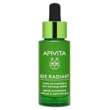 APIVITA 艾蜜塔 熬夜亮顏精華 30ml 白牡丹精萃 蜂膠精萃 玫瑰精華  1瓶