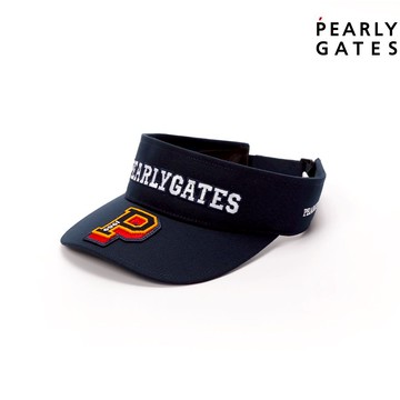 【ṔEARLY GATES】深藍色通風透氣涼爽舒適品牌經典男女適用款高爾夫球帽 JLV07202