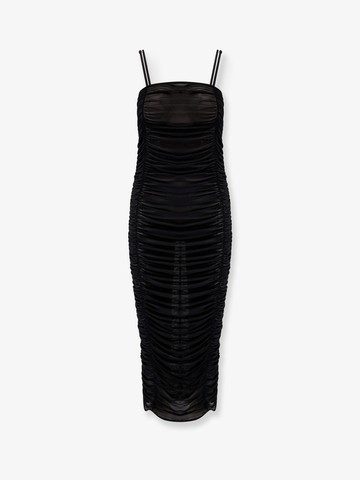 Nylon draped dress - ACTUALEE - gender_Woman
