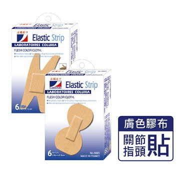 那柏瑞特 LaboRat 可盧雅伸縮膠布 醫療用傷口覆蓋膠布 未滅菌-關節、指尖貼 (6片/盒) 憨吉小舖