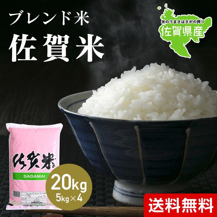 4年産　佐賀県ご飯ソムリエ厳選！佐賀米 20kg（5kg×4袋）佐賀県産