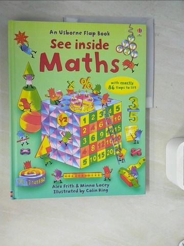 【書寶二手書T5／少年童書_ZVU】See inside Maths_Alex Frith,Minna Lacey,Colin King (ILT)