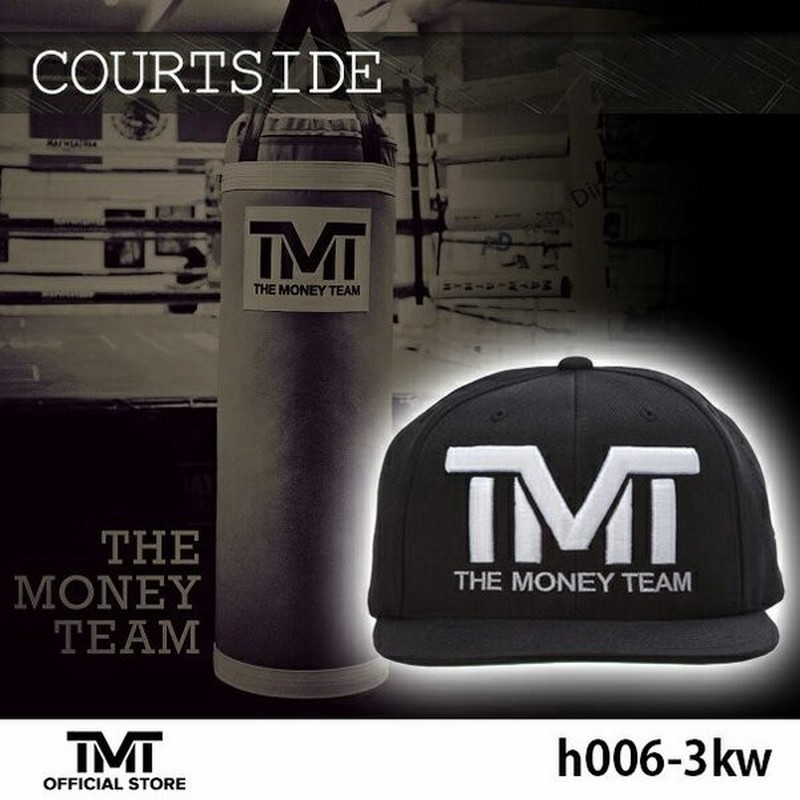 本日超得 Tmt H006 3ew The Money Team ザ マネーチーム Courtside 灰色ベース 白ロゴ 刺繍ロゴ キャップ ザ マネーチーム フロイド メイウェ 定番人気 Carlavista Com