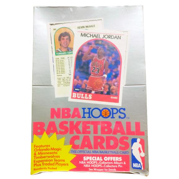 NBA 1989-90 Hoops Basketball Card Hobby Box フープス