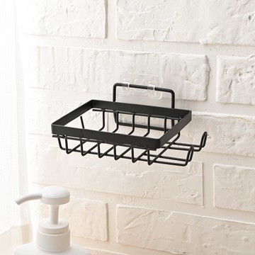 工業風-無痕皂盤萬用架