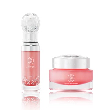 【星采保養品】滋潤修復組〈菁粹15ml*1+精質霜50ml*1〉