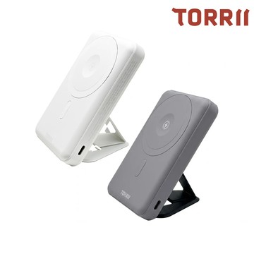 TORRII Slim Pro 防爆支架磁吸行動電源(S2)(10000mAh)(白色)