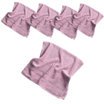 non-no 儂儂 細柔吸水毛巾 厚薄適中 飯店等級專用 耐磨耐用  粉色  4條