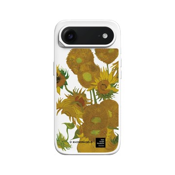 iPhone Air SolidX 白 - Van Gogh Museum - 向日葵-透明