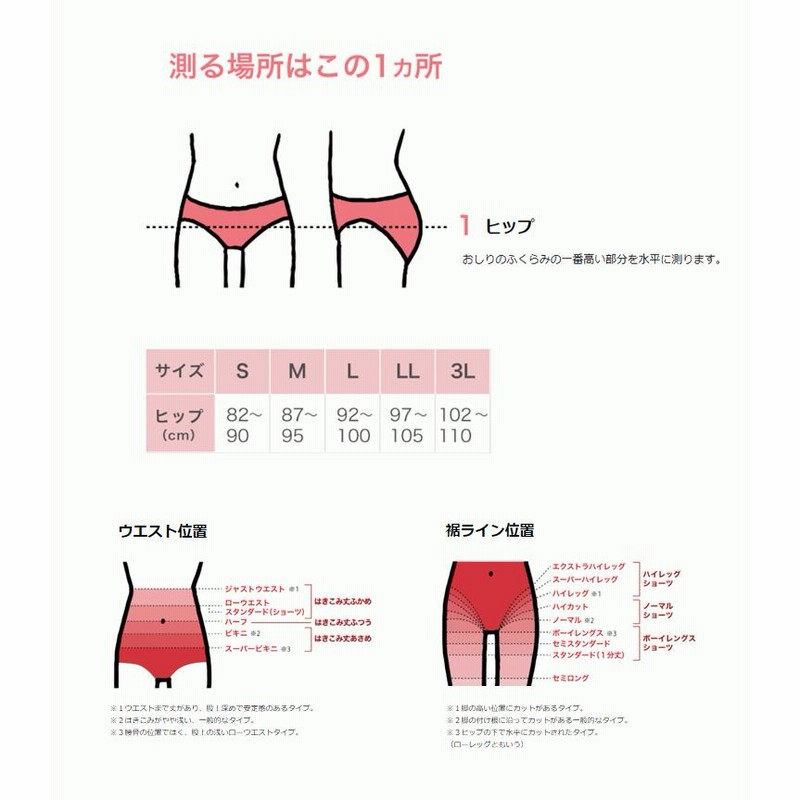 LLサイズ ワコール ディアヒップ ショーツ オーガニックコットン