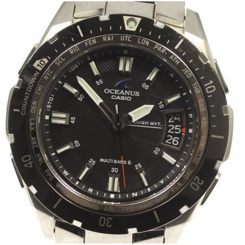 CASIO】カシオ オシアナス カシャロ OCW-P100 ソーラー電波