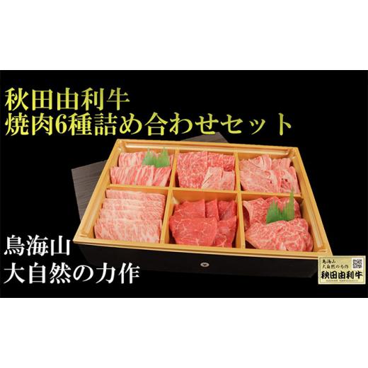 ふるさと納税 秋田県 にかほ市 秋田由利牛 焼肉6種詰め合わせセット