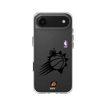 iPhone Air Clear Case（相機按鈕） 透明 - NBA - B&W-鳳凰城太陽 Phoenix Suns B&W