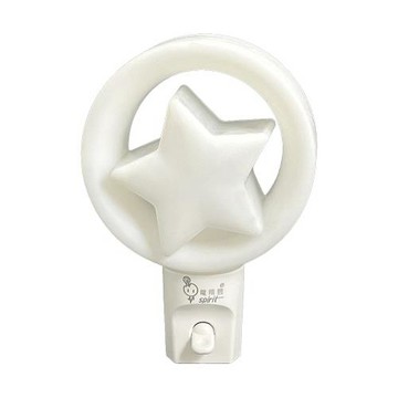 電精靈 造型手動小夜燈 星光 LEL-1B