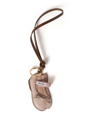 Miu Miu Miu Ballet Trick Keychain